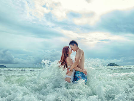 夏季限定「水中婚紗」：拍出各種風情，熱愛大自然的你不可錯過！